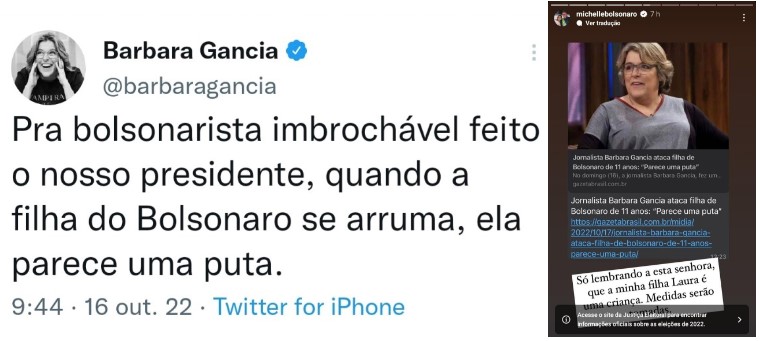 Bolsonaro publica foto em que aparece com a filha Laura, Brasil